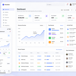 SaaS dashboard mockups Image 1